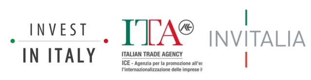 Loghi ICE Invitalia Invest Italy